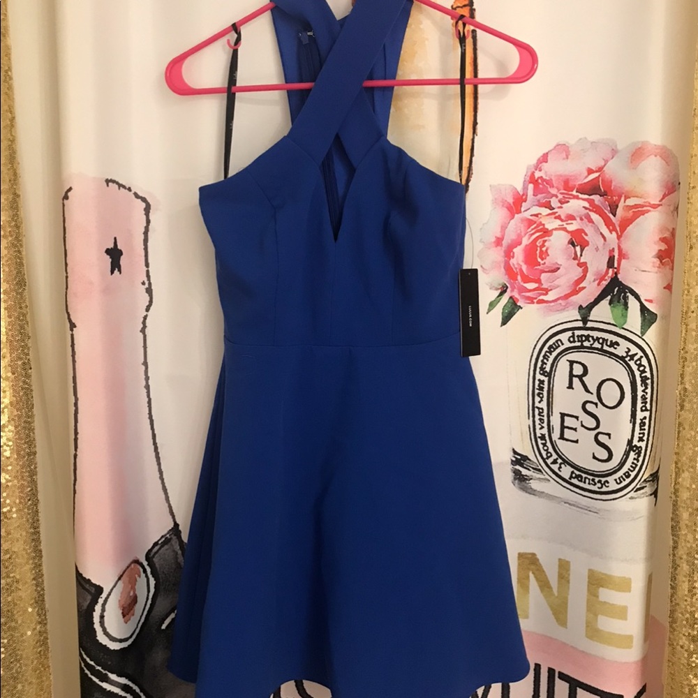 Blue dress